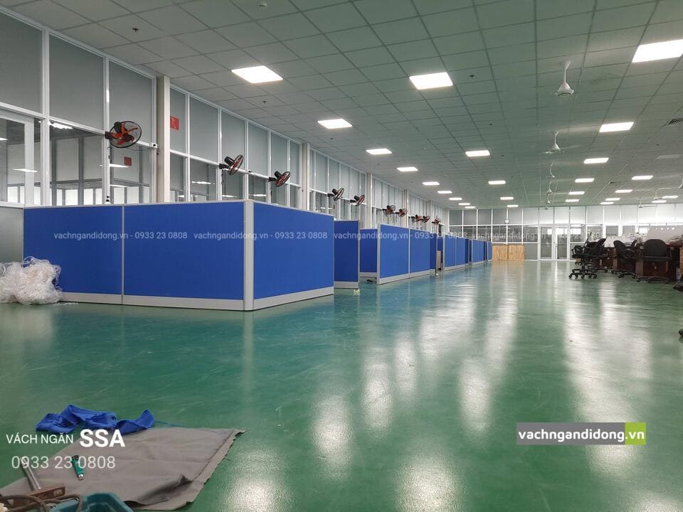 vách ngăn văn phòng